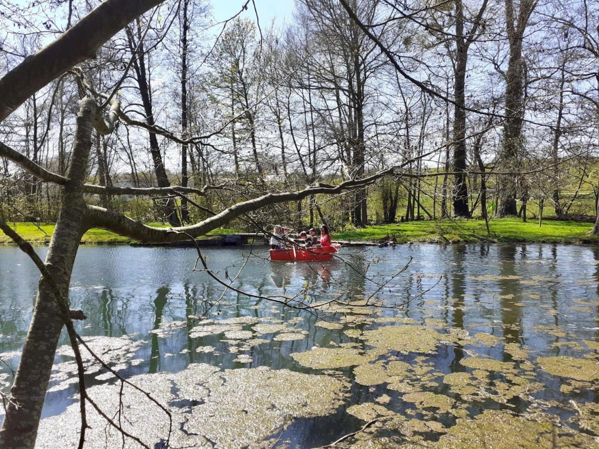 Le Moulin Des Aulnes Villa Hamois ภายนอก รูปภาพ